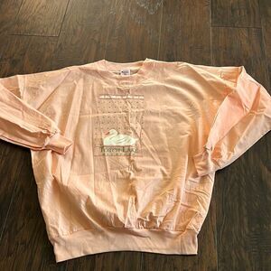 VTG 1990 Torch Lake Michigan thin sweatshirt size XL on Quitman USA Tag USA made